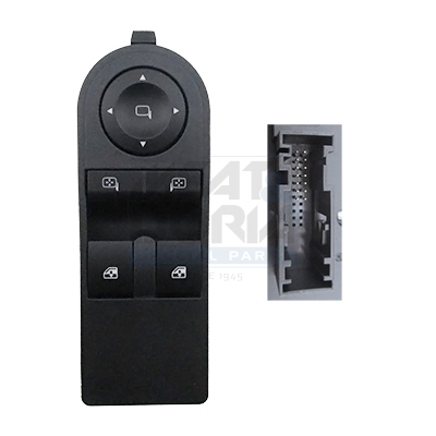 Raambedieningsschakelaar Meat Doria 26393