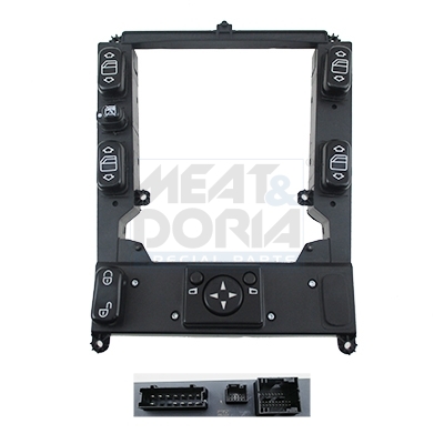 Raambedieningsschakelaar Meat Doria 26465