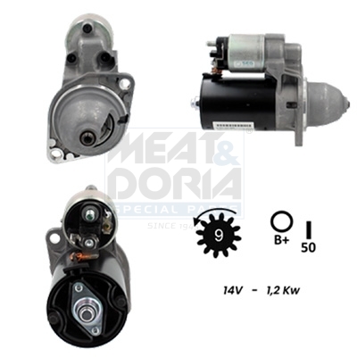 Startmotor / Starter Meat Doria 5010114G