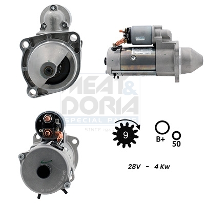 Startmotor / Starter Meat Doria 5110027G
