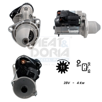 Startmotor / Starter Meat Doria 5110077G