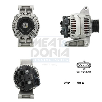 Dynamo / Alternator Meat Doria 5610104G