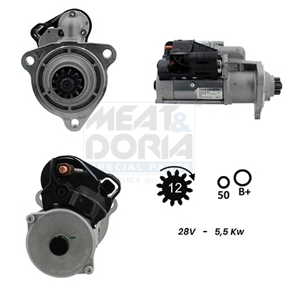 Startmotor / Starter Meat Doria 5110076G