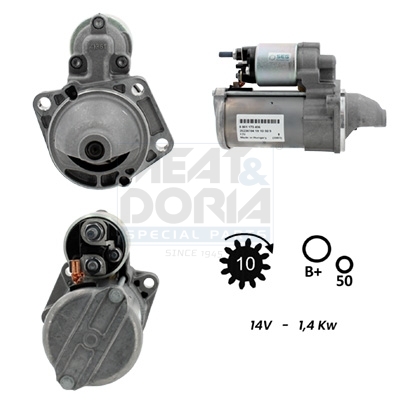 Startmotor / Starter Meat Doria 5010506G