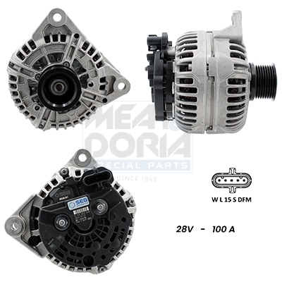 Dynamo / Alternator Meat Doria 5610079G