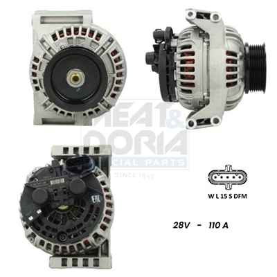 Dynamo / Alternator Meat Doria 5610080G