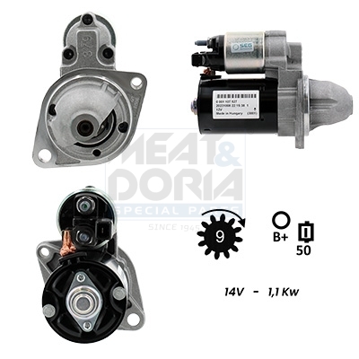 Startmotor / Starter Meat Doria 5010241G