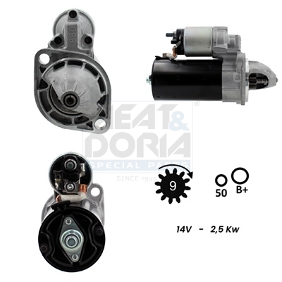 Startmotor / Starter Meat Doria 5010370G