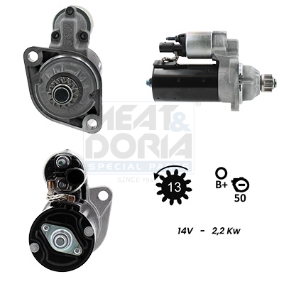Startmotor / Starter Meat Doria 5010312G