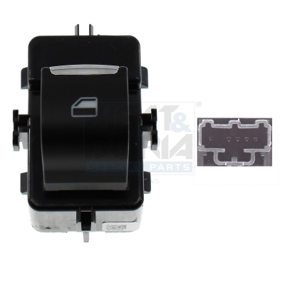 Raambedieningsschakelaar Meat Doria 26722