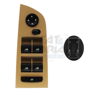 Schakelaar, raamopener Meat Doria 26829