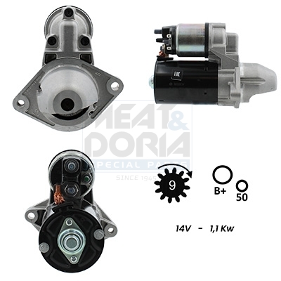 Startmotor / Starter Meat Doria 5010005G