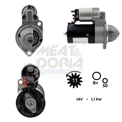 Startmotor / Starter Meat Doria 5010095G