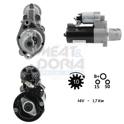 Startmotor / Starter Meat Doria 5010928G