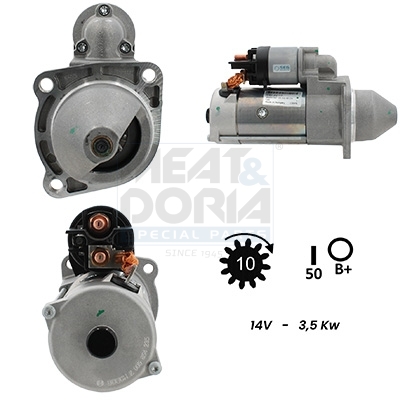 Startmotor / Starter Meat Doria 5010946G