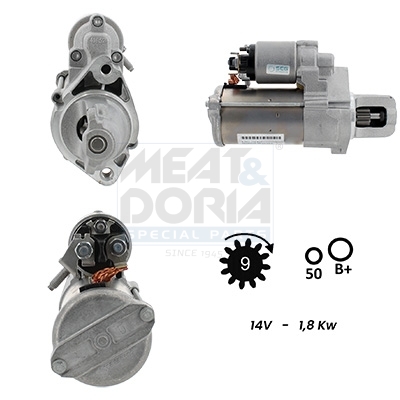 Startmotor / Starter Meat Doria 5010953G