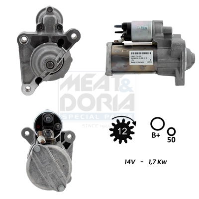 Startmotor / Starter Meat Doria 5010968G