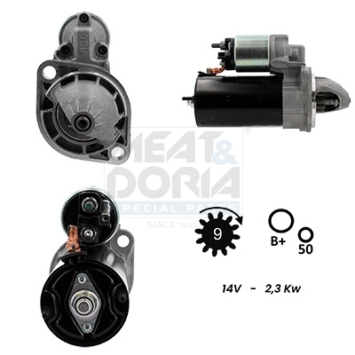 Startmotor / Starter Meat Doria 5010981G