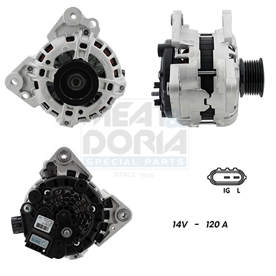 Dynamo / Alternator Meat Doria 55101383G