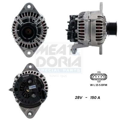 Dynamo / Alternator Meat Doria 5610167G