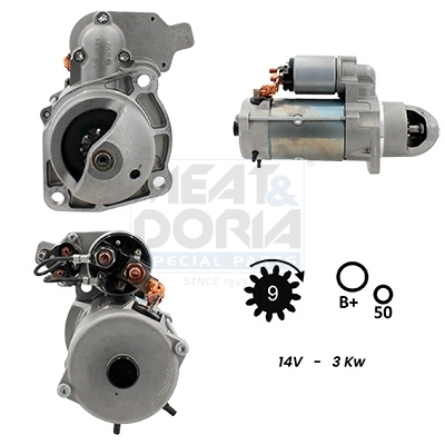 Startmotor / Starter Meat Doria 5010516G