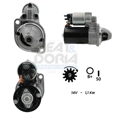 Startmotor / Starter Meat Doria 5010147G