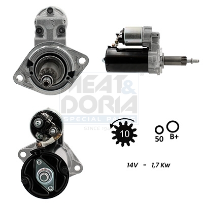 Startmotor / Starter Meat Doria 5010499G
