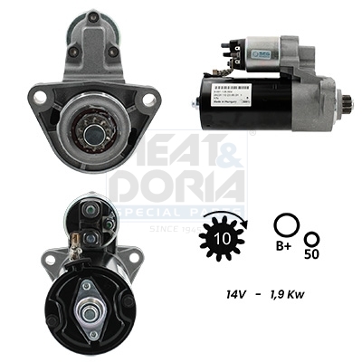 Startmotor / Starter Meat Doria 5010386G