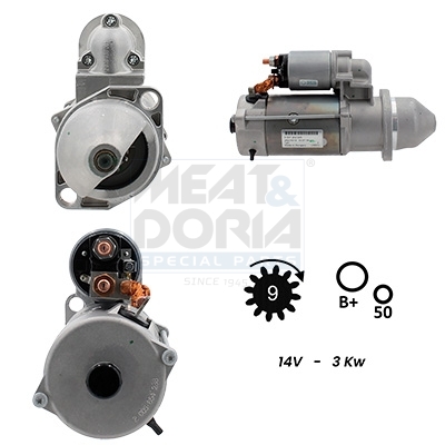 Startmotor / Starter Meat Doria 5010403G