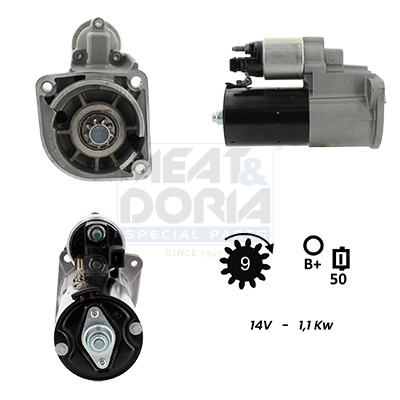 Startmotor / Starter Meat Doria 5010437G
