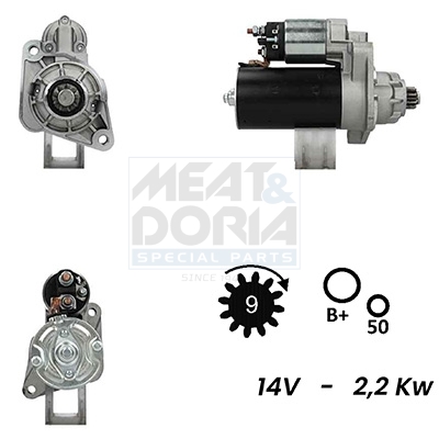 Startmotor / Starter Meat Doria 5010439G