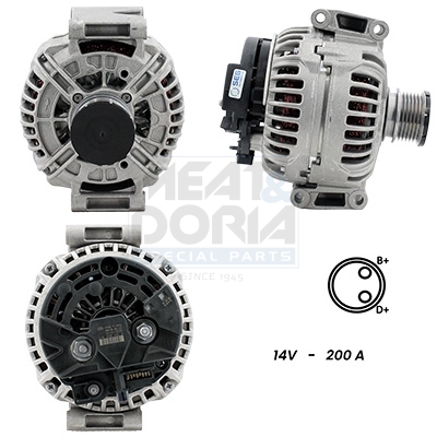 Dynamo / Alternator Meat Doria 5510520G