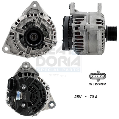 Dynamo / Alternator Meat Doria 5610011G