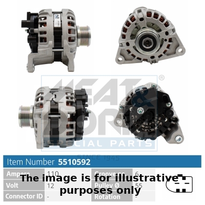 Dynamo / Alternator Meat Doria 5510592G