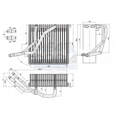 Verdamper, airconditioning Meat Doria 997021