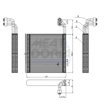 Verdamper, airconditioning Meat Doria 997088