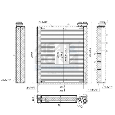 Verdamper, airconditioning Meat Doria 997089