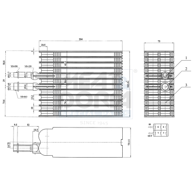 Verdamper, airconditioning Meat Doria 997115