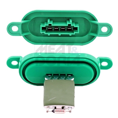 Weerstand, interieurventilator Meat Doria 667408