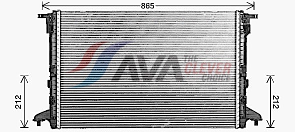 Radiateur Ava Cooling AI2446