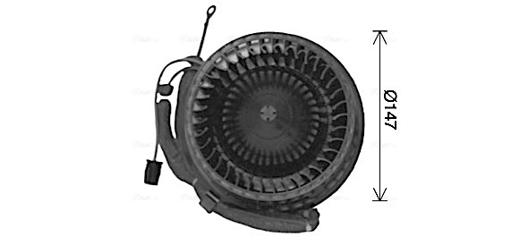 Kachelventilator Ava Cooling AI8425