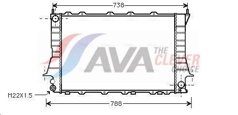 Radiateur Ava Cooling AIA2083
