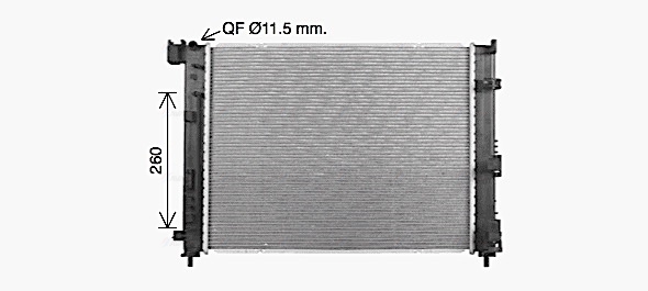 Radiateur Ava Cooling DN2481