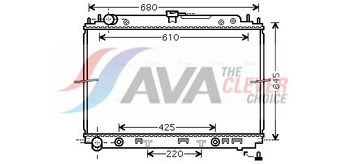 Radiateur Ava Cooling DNA2297