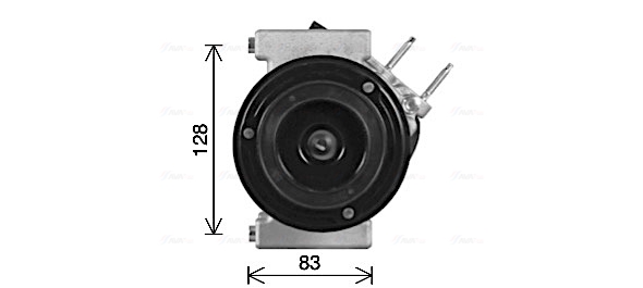 Airco compressor Ava Cooling FDAK682