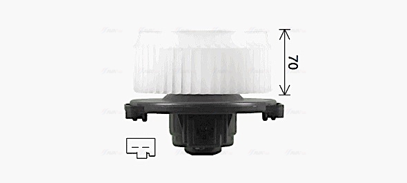 Kachelventilator Ava Cooling HD8326