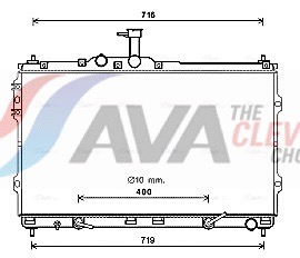 Radiateur Ava Cooling HYA2402
