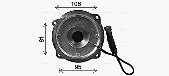 Visco-koppeling Ava Cooling IVC157