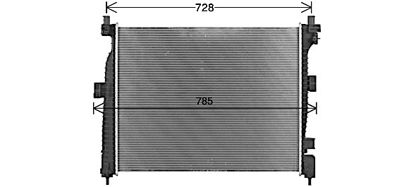Radiateur Ava Cooling JE2088