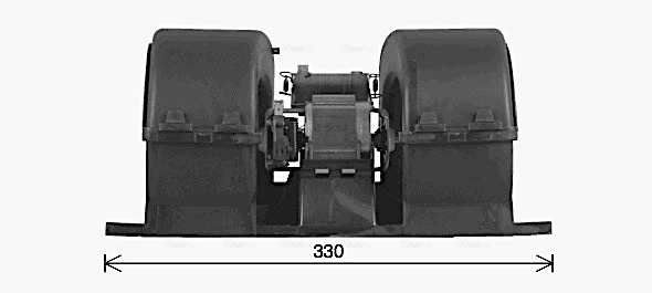 Kachelventilator Ava Cooling ME8344